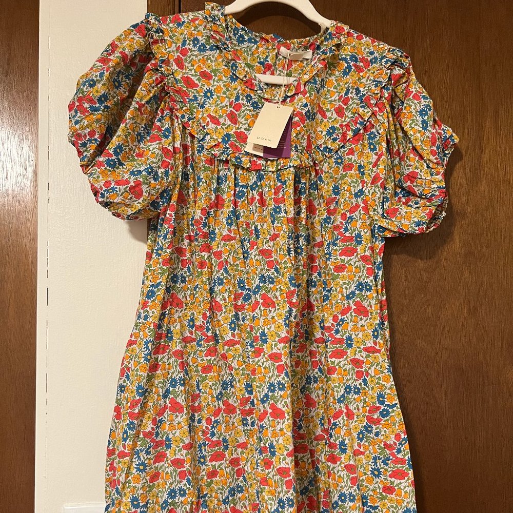 Doen Alice Dress, Liberty cotton Floral, NWT - XL
